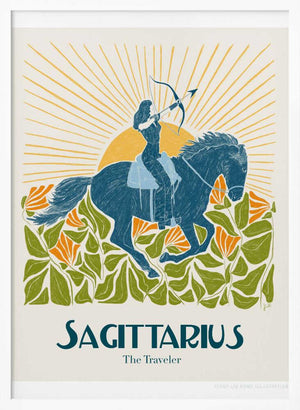 Tablou înramat „Jlr Sagittarius Copy” de Jenny Liz Rome