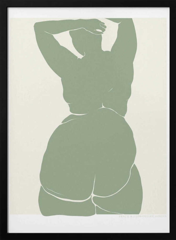 Tablou înramat „P&c Figure#4 Copy 2” de Jenny Liz Rome