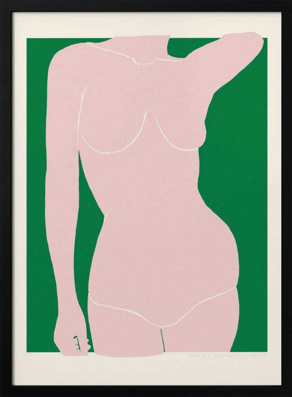 Tablou înramat „P&c Figure#3 Copy 2” de Jenny Liz Rome