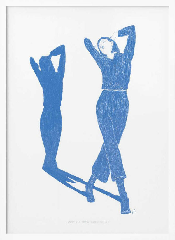 Tablou înramat „Jlr Dancing8 Copy” de Jenny Liz Rome