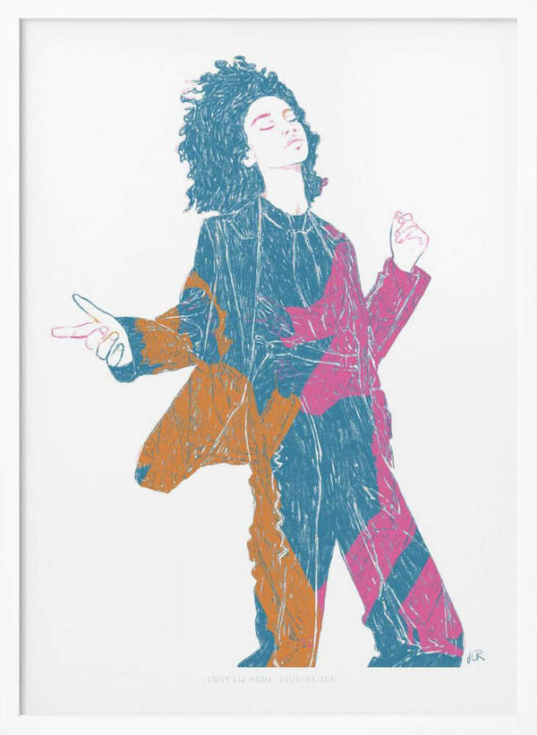 Tablou înramat „Jlr Dancing9 Copy” de Jenny Liz Rome