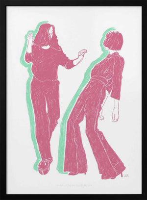 Tablou înramat „Jlr Dancing3 Copy” de Jenny Liz Rome