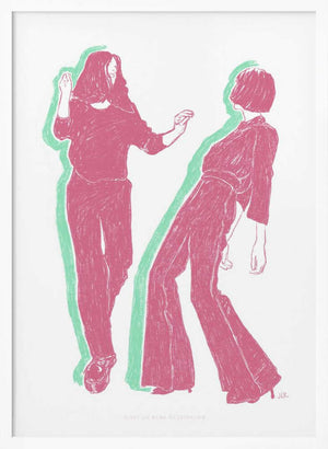 Tablou înramat „Jlr Dancing3 Copy” de Jenny Liz Rome