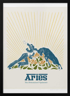 Tablou înramat „Jlr Aries Copy” de Jenny Liz Rome