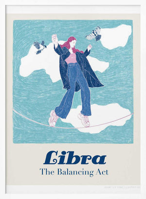 Tablou înramat „Jlr Libra Copy” de Jenny Liz Rome
