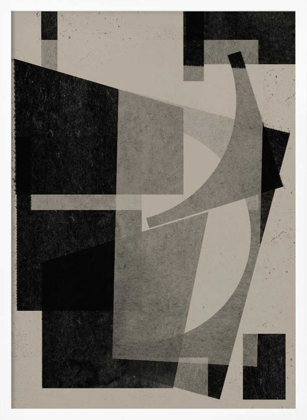 Tablou înramat „Geometric Shadows” de THE MIUUS STUDIO