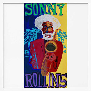 Tablou înramat „Sonny Rollins” de Steve Spencer