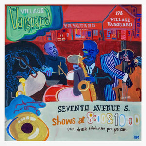 Tablou înramat „Christian Mcbride Vanguard” de Steve Spencer