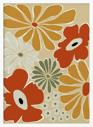 Tablou înramat „Vintage Vibes” de Miho Art Studio