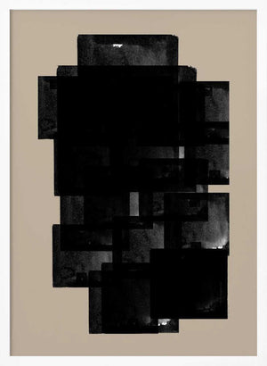 Tablou înramat „Shadowed Structure” de THE MIUUS STUDIO