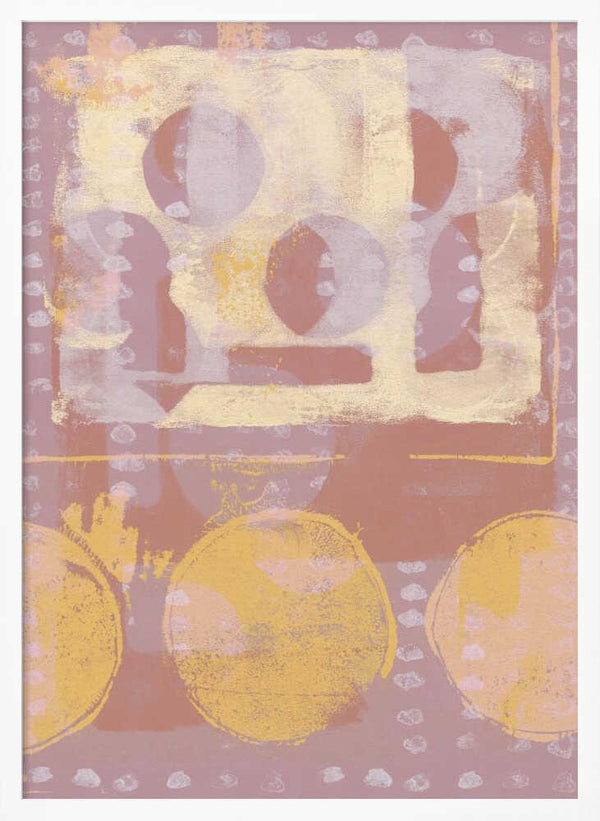 Tablou înramat „Abstract Shapes  0010” de Dina Dankers