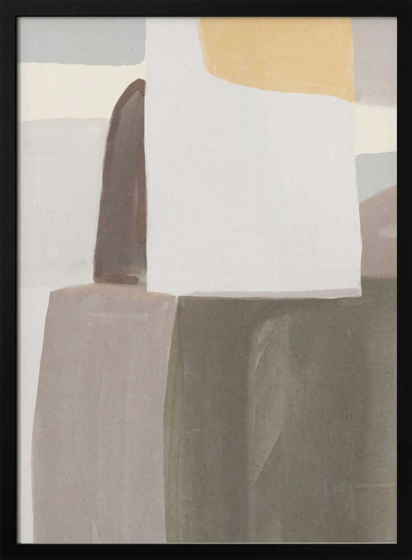 Tablou înramat „Muted Geometry” de Little Dean