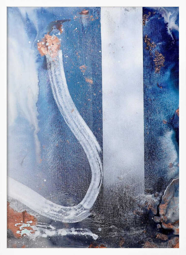 Tablou înramat „modern art” de Poonam Choudhary