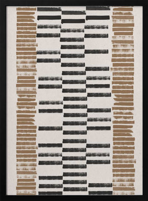 Tablou înramat „Striped Harmony” de THE MIUUS STUDIO
