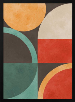 Tablou înramat „Circles in harmony 13” de Vitor Costa
