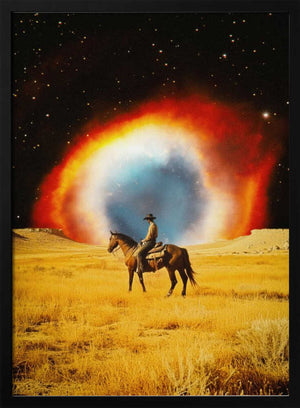 Tablou înramat „Nebula Cowboy” de Taudalpoi
