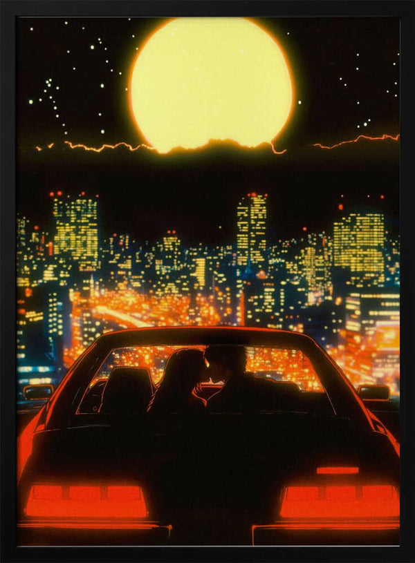 Tablou înramat „Love Over Japan” de Taudalpoi