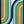 Tablou înramat „Colorful curved lines 2” de Vitor Costa