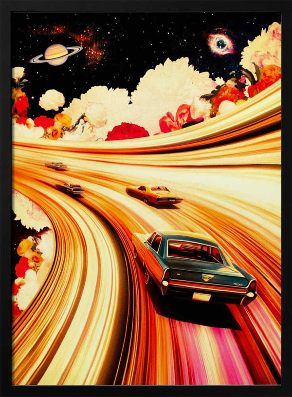 Tablou înramat „Flower Race” de Taudalpoi