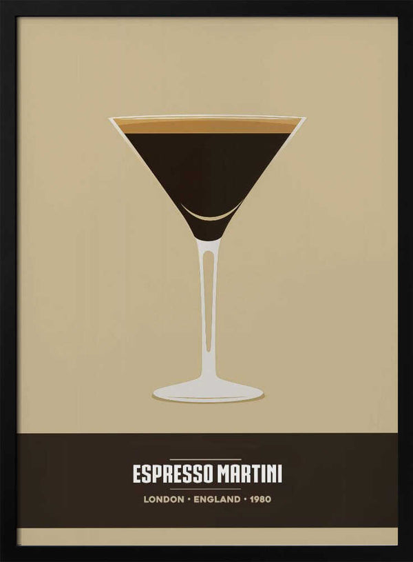 Tablou înramat „Espresso Martini” de Andreas Magnusson