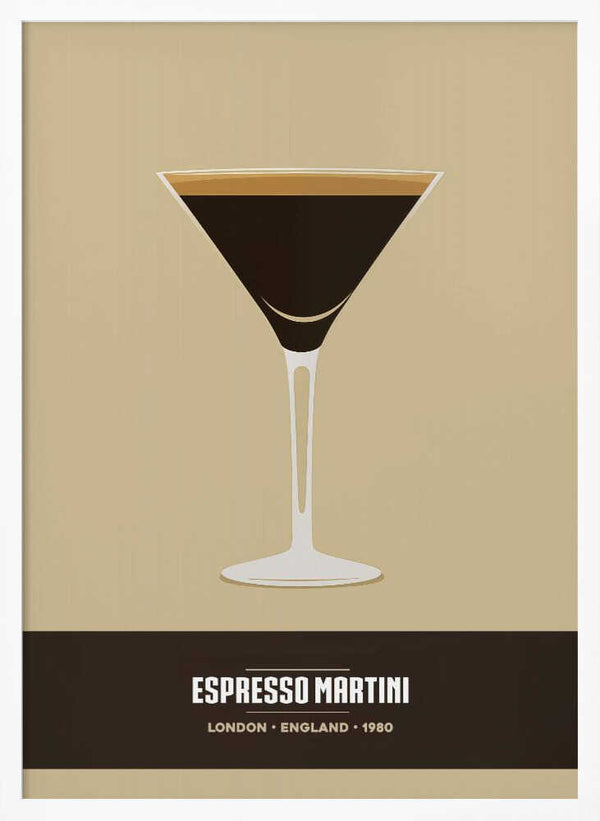 Tablou înramat „Espresso Martini” de Andreas Magnusson