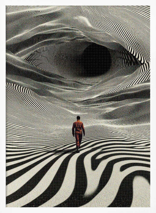 Tablou înramat „Op Art Journey” de Taudalpoi