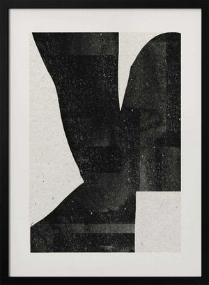 Tablou înramat „Dark Silhouette Form” de THE MIUUS STUDIO