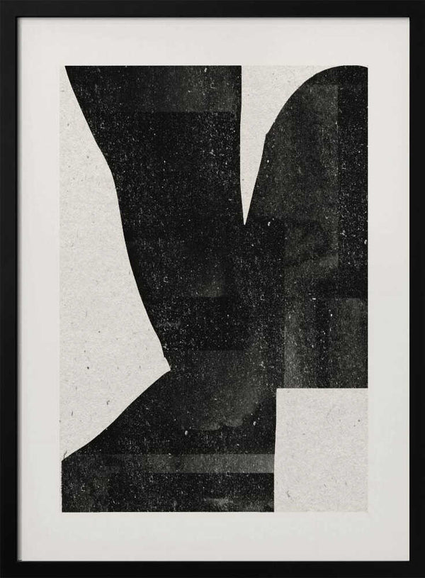 Tablou înramat „Dark Silhouette Form” de THE MIUUS STUDIO