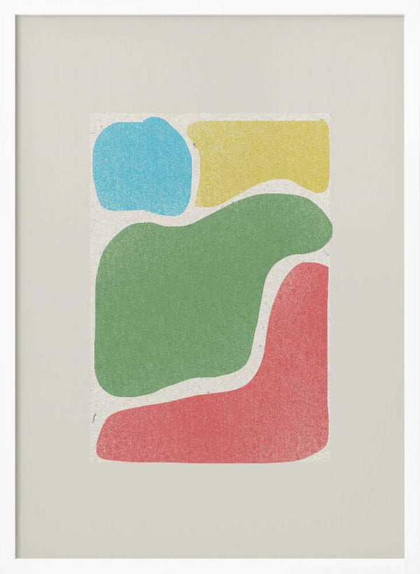 Tablou înramat „Colorful Forms” de THE MIUUS STUDIO