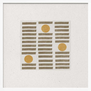 Tablou înramat „Golden Harmony” de THE MIUUS STUDIO