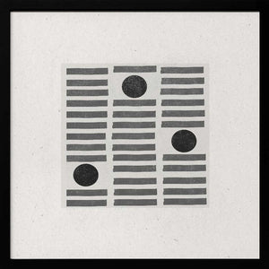 Tablou înramat „Lines and Circles” de THE MIUUS STUDIO
