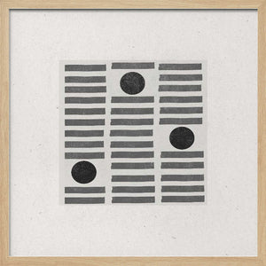 Tablou înramat „Lines and Circles” de THE MIUUS STUDIO