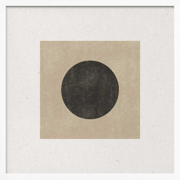 Tablou înramat „Eclipse Silence” de THE MIUUS STUDIO