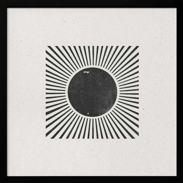 Tablou înramat „Radial Eclipse” de THE MIUUS STUDIO