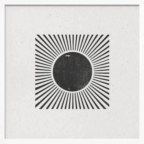 Tablou înramat „Radial Eclipse” de THE MIUUS STUDIO