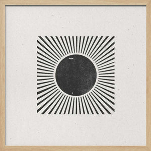 Tablou înramat „Radial Eclipse” de THE MIUUS STUDIO