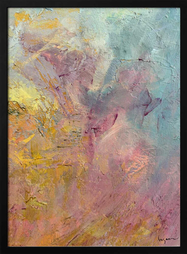 Tablou înramat „Pastel Pink Dreams” de Dorothy Fagan