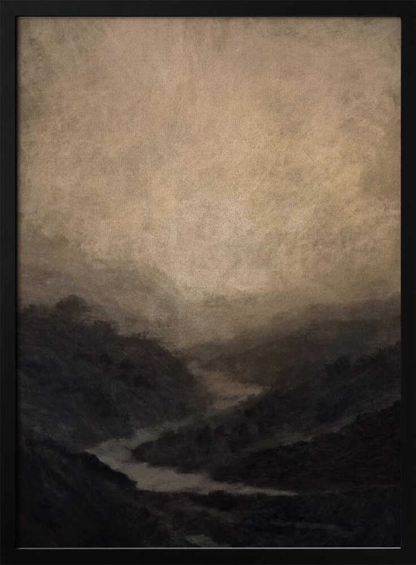 Tablou înramat „Highland River” de Dan Hobday