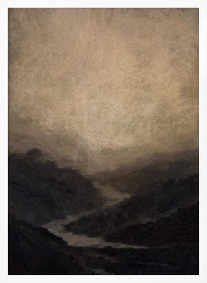 Tablou înramat „Highland River” de Dan Hobday