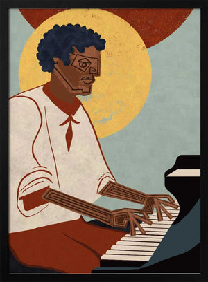 Tablou înramat „MUSICIAN GUY VIII” de Gulcihan Ozguc