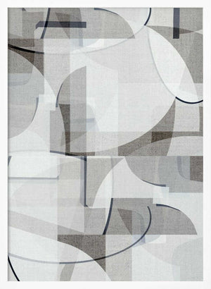 Tablou înramat „Neutral Curves 4” de cartissi