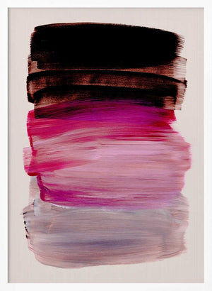 Tablou înramat „Abstract Brush Strokes 184” de Mareike Böhmer