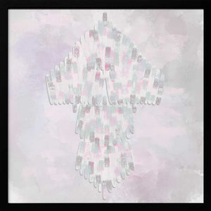 Tablou înramat „Whispers of Light” de Aliya Putrus