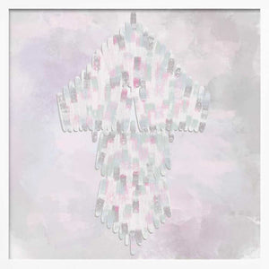 Tablou înramat „Whispers of Light” de Aliya Putrus