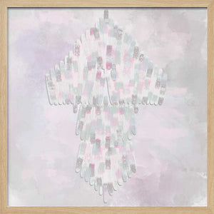 Tablou înramat „Whispers of Light” de Aliya Putrus