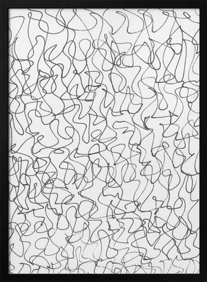 Tablou înramat „Chaotic Line 2” de Isabelle Brent
