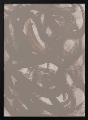 Tablou înramat „Abstract Brush Strokes 176X” de Mareike Böhmer