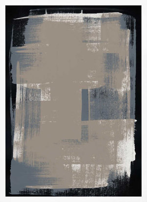 Tablou înramat „Abstract Brush Strokes 180X” de Mareike Böhmer