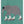 Tablou înramat „Elephant Rollerskating teal” de Sarah Manovski