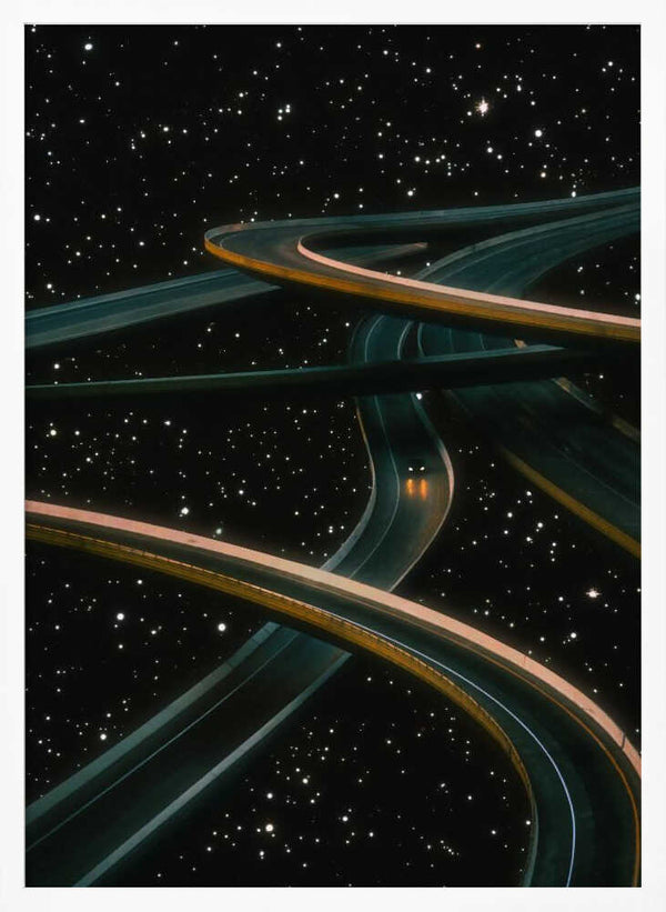 Tablou înramat „Driving Alone Thinking of You” de Taudalpoi